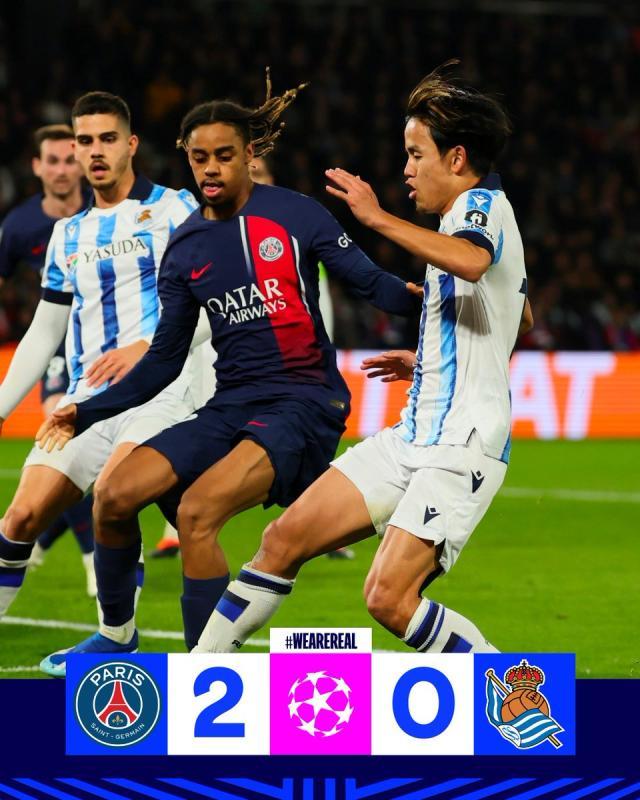 开云电子-王勤伯：巴黎球星能力决定比赛，皇家社会梦醒时分